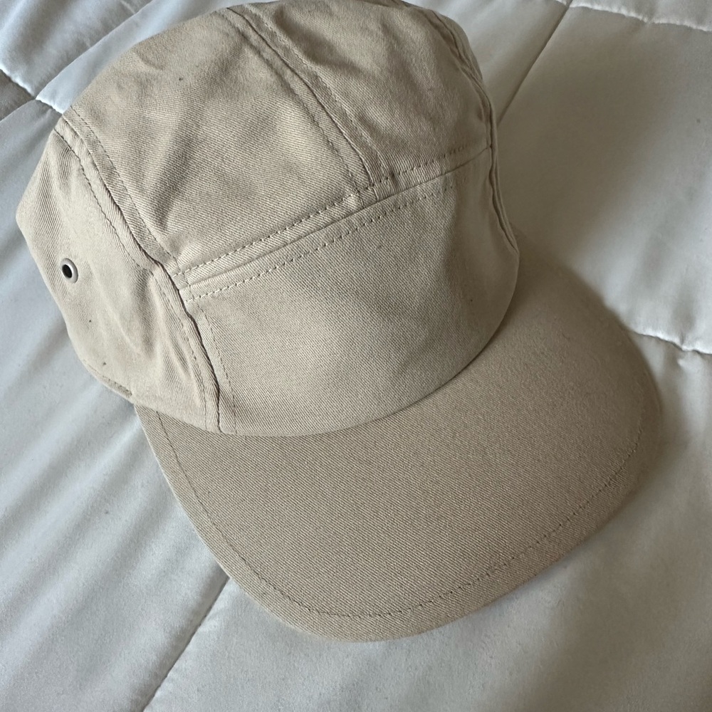 Beige Casual Cap